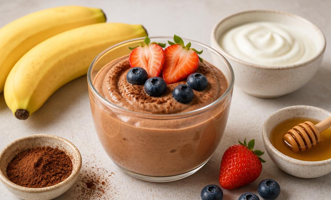 Kremasti mousse od banane i kakaa